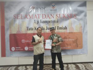 LSP Pustaka Ilmiah Elektronik Gelar Uji Kompetensi Dua Skema di Jakarta